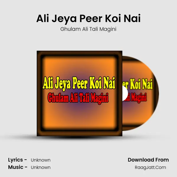 Ali Jeya Peer Koi Nai Cover