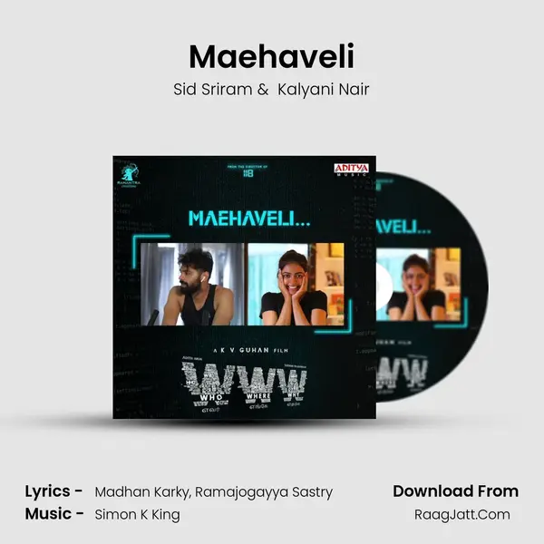Maehaveli MP3 Song by Sid Sriram Cover