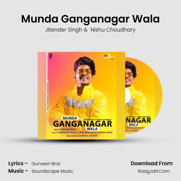Munda Ganganagar Wala MP3 Song by Jitender Singh Cover