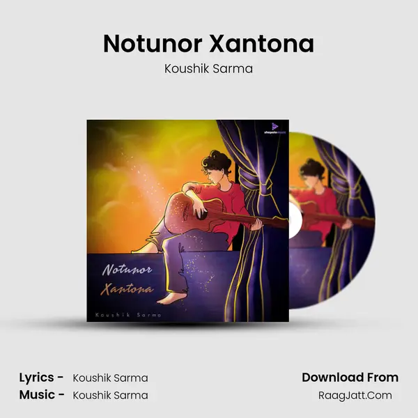 Notunor Xantona MP3 Song by Koushik Sarma Cover
