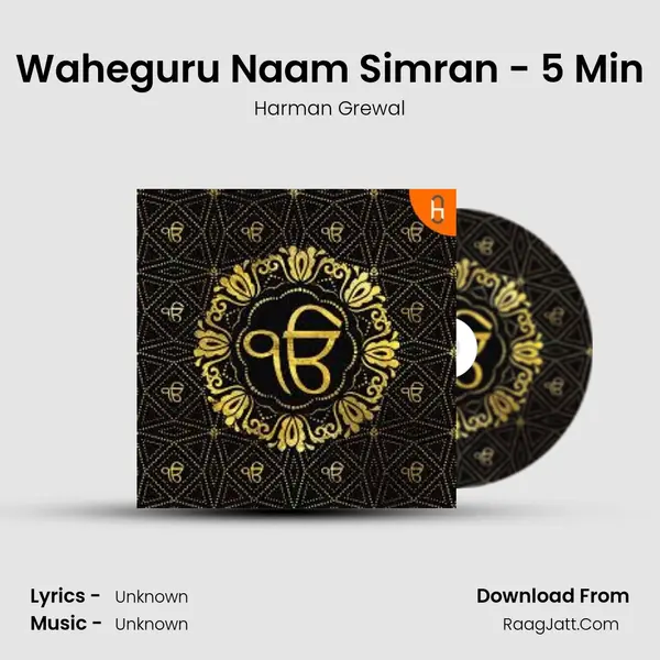 Waheguru Naam Simran - 5 Min MP3 Song by Harman Grewal Cover