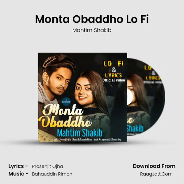 Monta Obaddho Lo Fi MP3 Song by Mahtim Shakib Cover