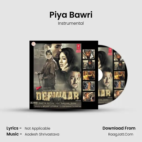 Piya Bawri MP3 Song by Instrumental Cover