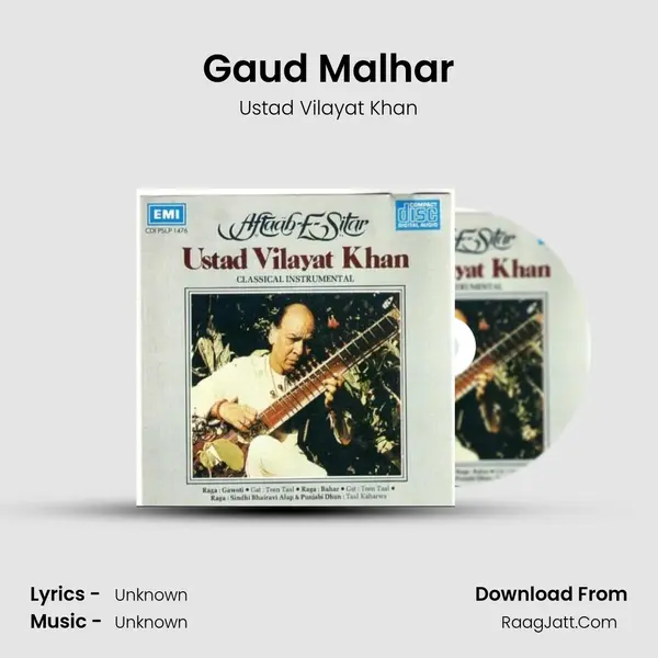 Ustad Vilayat Khan (classical Instrumental) - Sitar  - Ustad Vilayat Khan