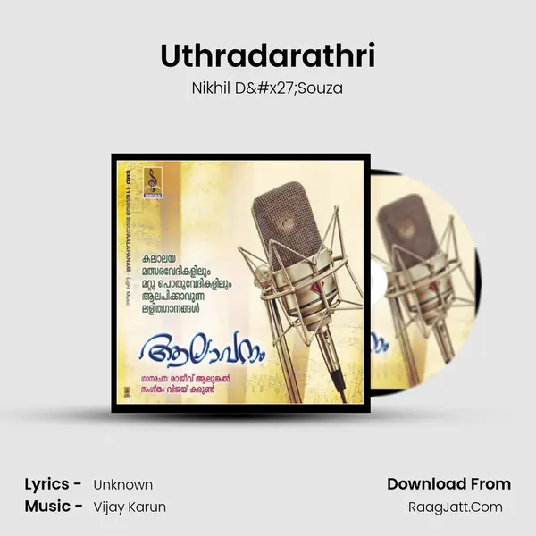 Uthradarathri MP3 Song by Nikhil D'Souza Cover