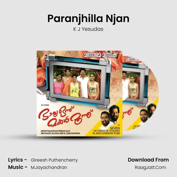 Paranjhilla Njan Cover