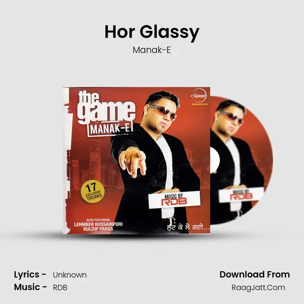 Hor Glassy MP3 Song by Manak-E Cover