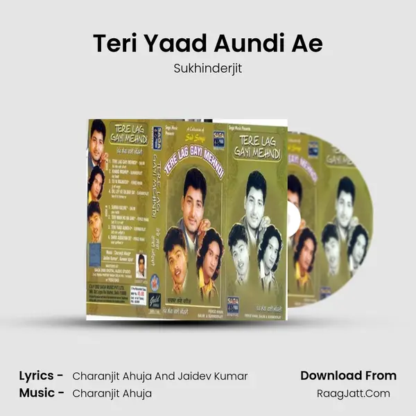 Teri Yaad Aundi Ae MP3 Song by Sukhinderjit Cover