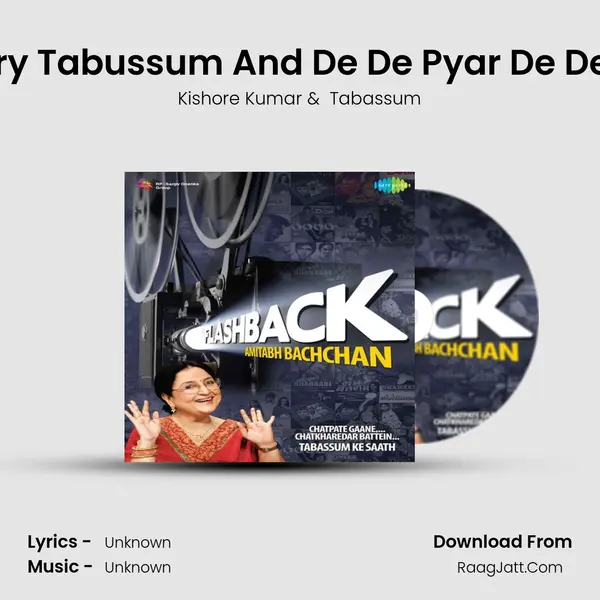 Commentary Tabussum And De De Pyar De De - Sharaabi MP3 Song by Kishore Kumar Cover