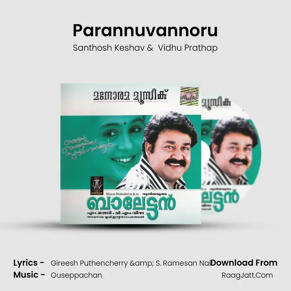 Parannuvannoru MP3 Song by Santhosh Keshav Cover