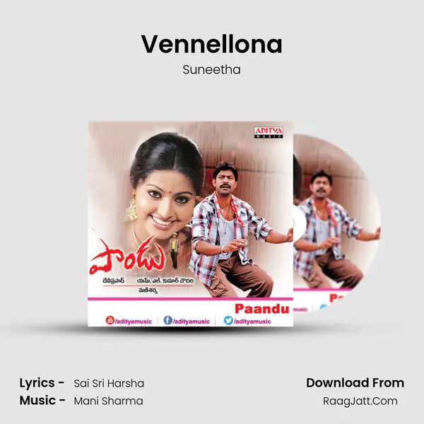Vennellona MP3 Song by Suneetha Cover