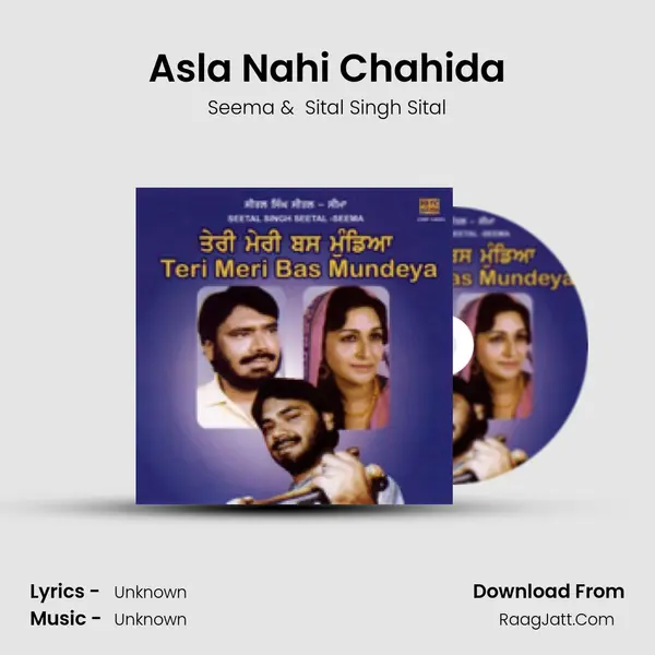 Asla Nahi Chahida MP3 Song by Seema Cover