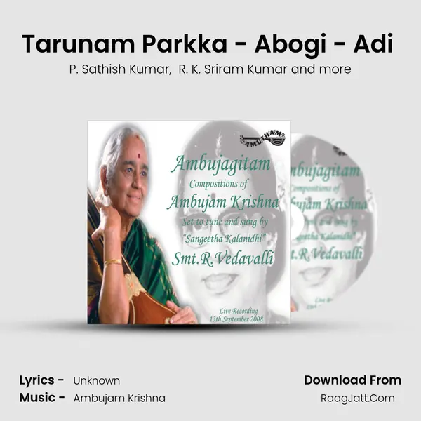 Tarunam Parkka - Abogi - Adi (Live) mp3 song