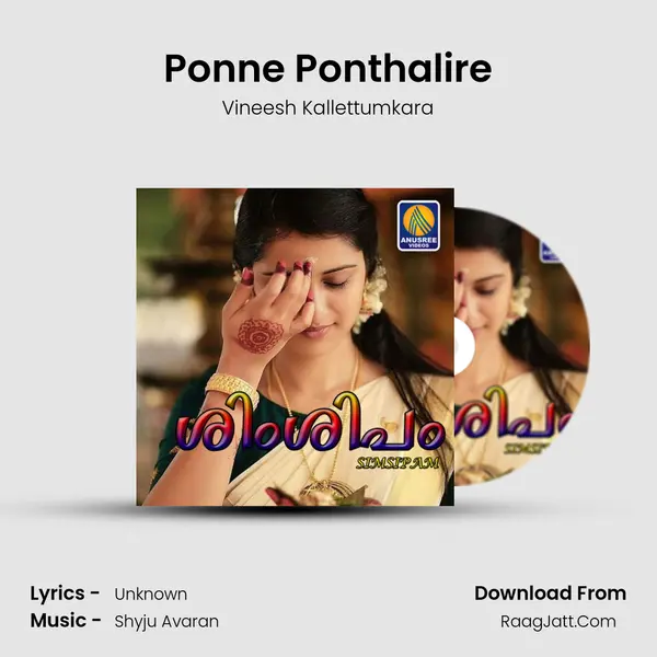 Ponne Ponthalire MP3 Song by Vineesh Kallettumkara Cover