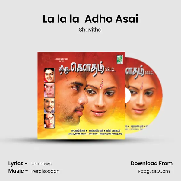 La la la  Adho Asai MP3 Song by Shavitha Cover