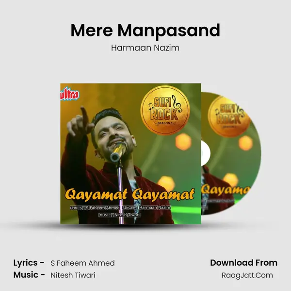 Mere Manpasand MP3 Song by Harmaan Nazim Cover
