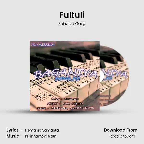 Fultuli MP3 Song by Zubeen Garg Cover