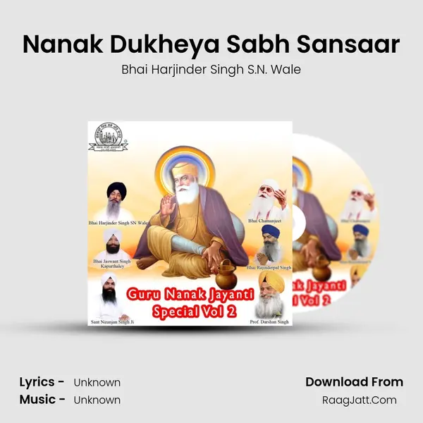 Nanak Dukheya Sabh Sansaar MP3 Song by Bhai Harjinder Singh S.N. Wale Cover