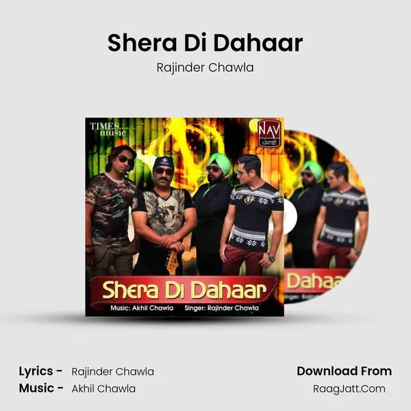 Shera Di Dahaar MP3 Song by Rajinder Chawla Cover