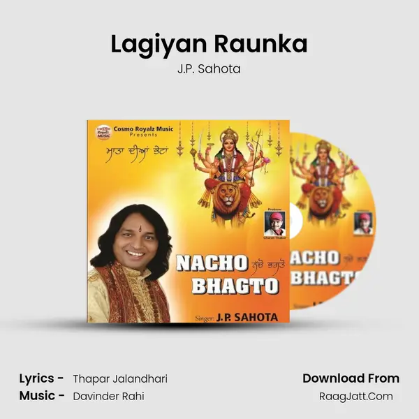 Lagiyan Raunka MP3 Song by J.P. Sahota Cover