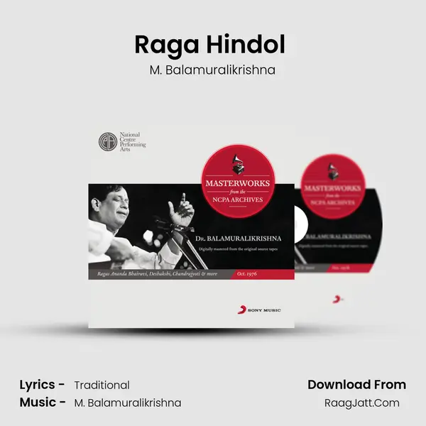Raga Hindol (Hari Rasamaa Vihaari) MP3 Song by M. Balamuralikrishna Cover
