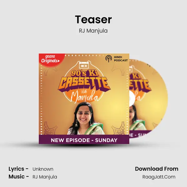 Teaser MP3 Song by RJ Manjula Cover