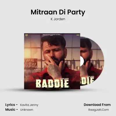 Mitraan Di Party MP3 Song by K Jorden Cover