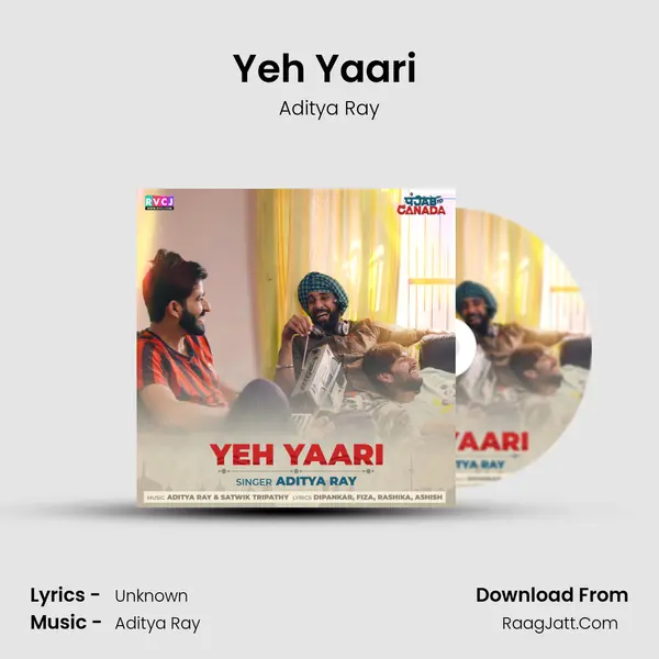 Yeh Yaari (RVCJ Originals) MP3 Song by Aditya Ray Cover