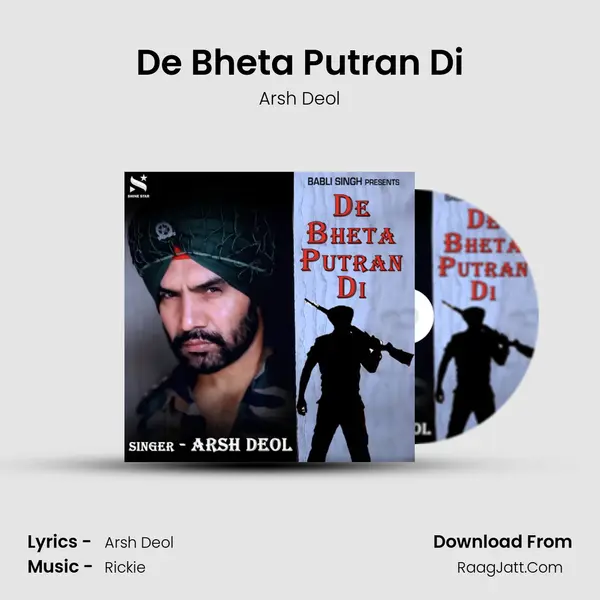De Bheta Putran Di MP3 Song by Arsh Deol Cover