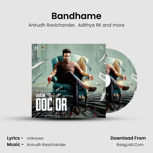 Bandhame MP3 Song by Anirudh Ravichander Cover