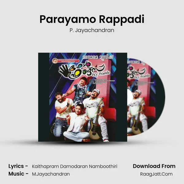 Parayamo Rappadi MP3 Song by P. Jayachandran Cover