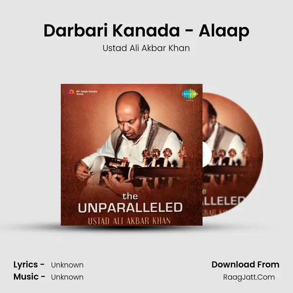 Darbari Kanada - Alaap MP3 Song by Ustad Ali Akbar Khan Cover