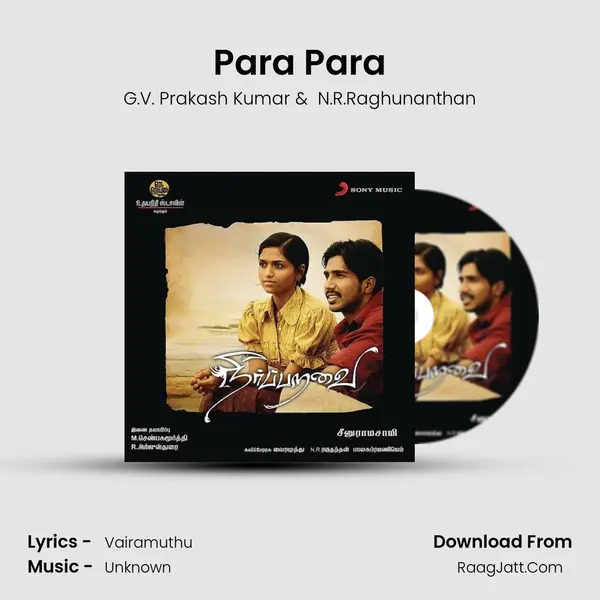Para Para MP3 Song by G.V. Prakash Kumar Cover