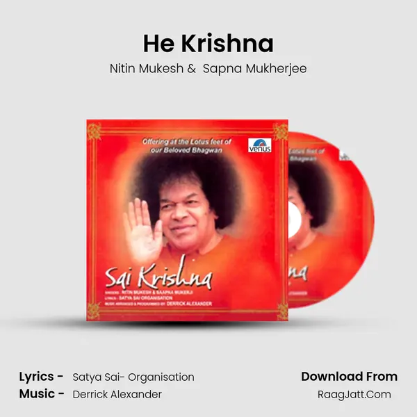 He Krishna MP3 Song by Nitin Mukesh Cover