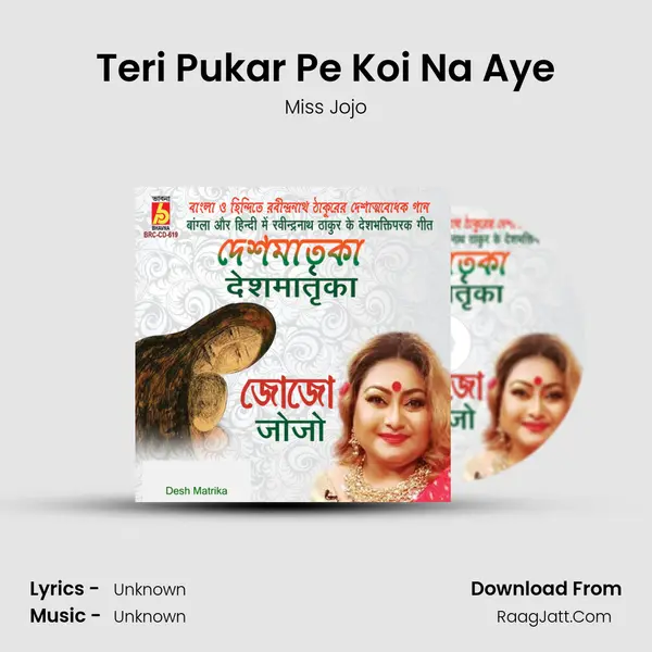 Teri Pukar Pe Koi Na Aye MP3 Song by Miss Jojo Cover