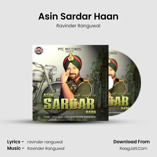 Asin Sardar Haan MP3 Song by Ravinder Ranguwal Cover
