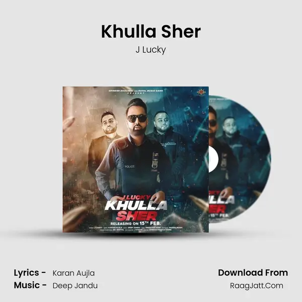 Khulla Sher MP3 Song by J Lucky Cover