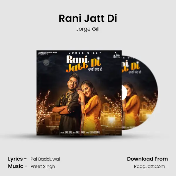 Rani Jatt Di MP3 Song by Jorge Gill Cover