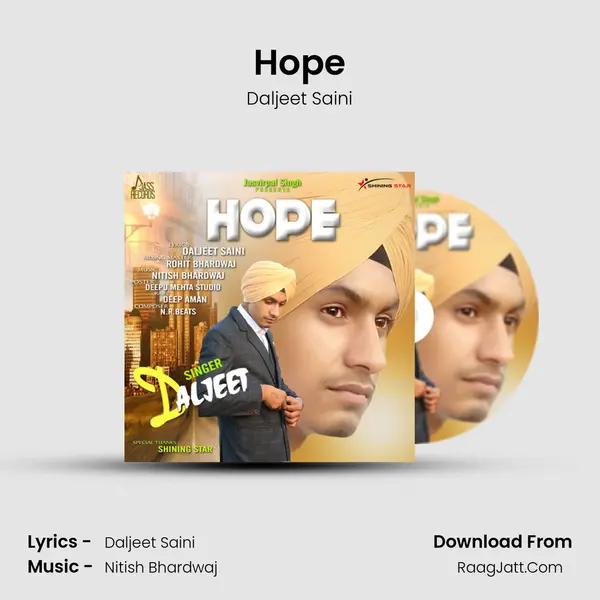 Hope MP3 Song by Daljeet Saini Cover