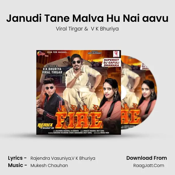 Janudi Tane Malva Hu Nai aavu MP3 Song by Viral Tirgar Cover