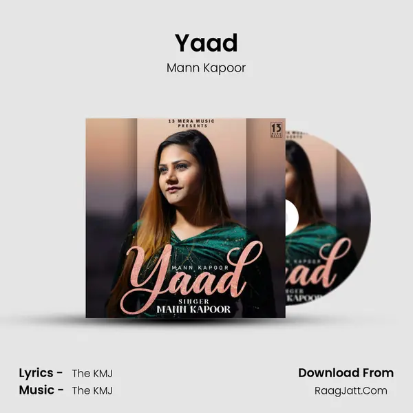 Yaad MP3 Song by Mann Kapoor Cover