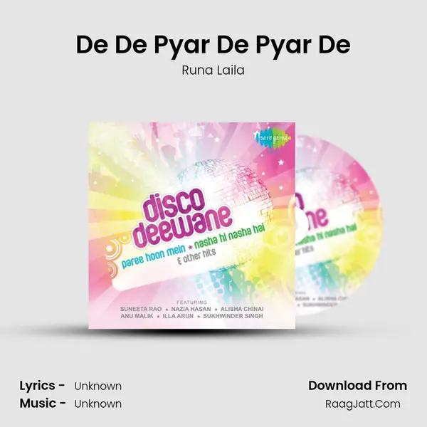 De De Pyar De Pyar De MP3 Song by Runa Laila Cover