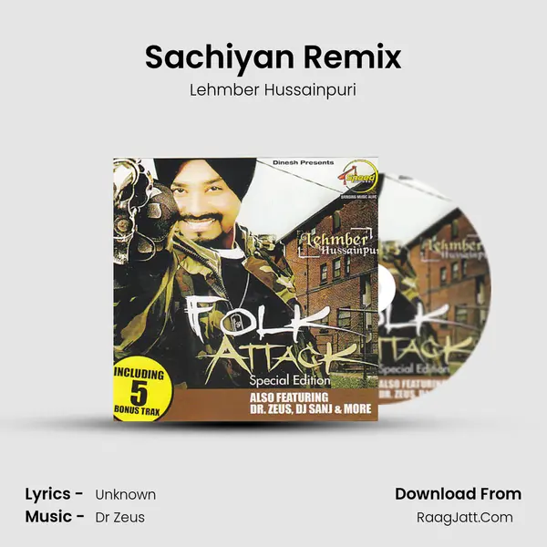 Sachiyan Remix MP3 Song by Lehmber Hussainpuri Cover