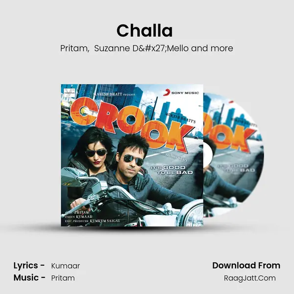 Challa (Remix by Tigerstyle) MP3 Song by Pritam Cover