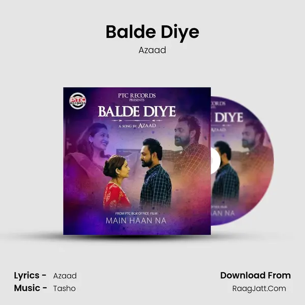 Balde Diye MP3 Song by Azaad Cover