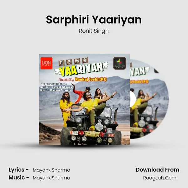Sarphiri Yaariyan MP3 Song by Ronit Singh Cover