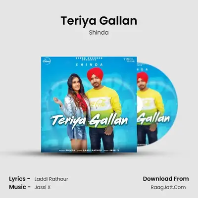 Teriya Gallan MP3 Song by Shinda Cover