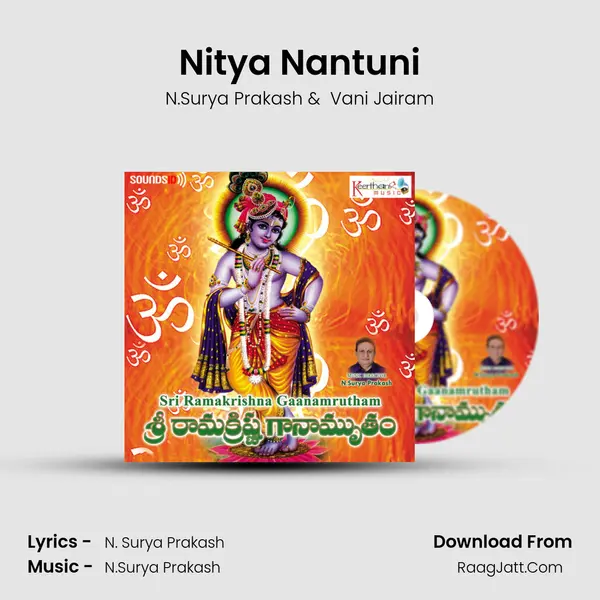 Nitya Nantuni MP3 Song by N.Surya Prakash Cover