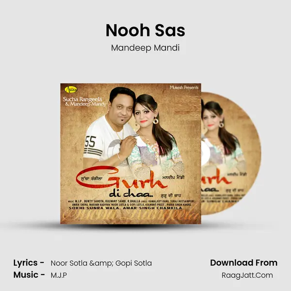 Nooh Sas MP3 Song by Mandeep Mandi Cover