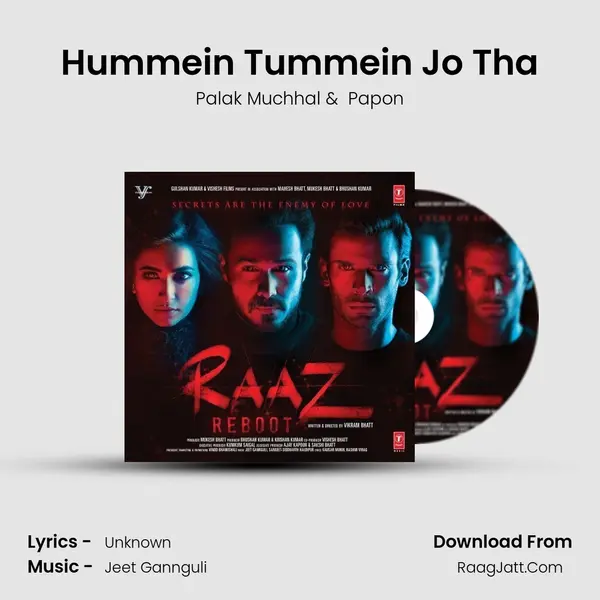 Hummein Tummein Jo Tha MP3 Song by Palak Muchhal Cover